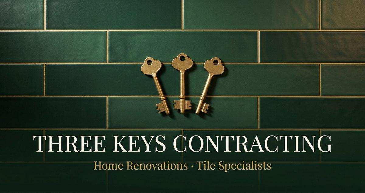 Three Keys Contracting website